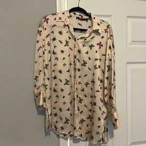 Zara button down shirt